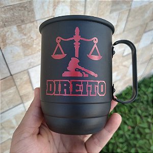 Caneca de aluminio Faculdalde Direito