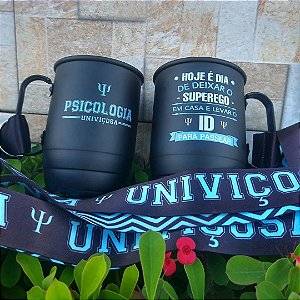 Caneca de alumínio Psicologia - Caneca para formatura Terceiro Ano 3