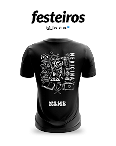 Camisa Medicina Personalizada – Formatura, Faculdade e Eventos