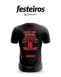 Camisa de Psicologia Personalizada – Nome, Turma, Símbolo e Estilo Único
