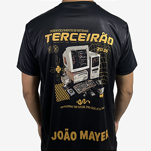 Camisa Informática Terceirão Personalizada – Modelo Exclusivo 2025 com Nome e Curso