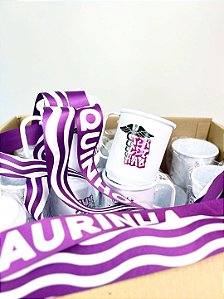 Caneca Terceirão Branca 2026 - 500ml com Tirante – Nome Personalizado