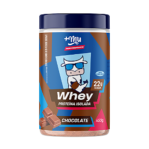 Whey Isolado +Mu Performance - Chocolate - Pote 450g