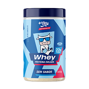 Whey Isolado +Mu Performance - Sem Sabor - Pote 450g