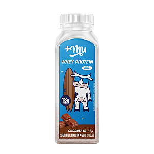 Whey Concentrado +Mu - Chocolate - Garrafinha 35g