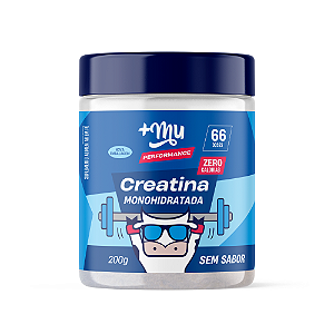 Creatina +Mu Performance - Sem Sabor - 200g