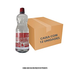 Solução para Baterias (Fluido Ácido) PET 1000ml - caixa com 12 unidades