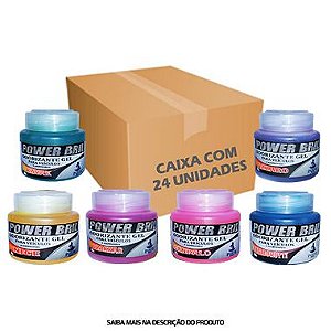 Aromatizante Gel MISTO POWER BRIL 60g - Caixa com 24 unidades