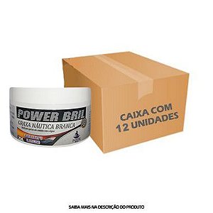 Graxa Branca Náutica 250g - Caixa com 12 unidades