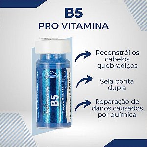 Ampola Pró-Vitamina B5 Dermabel - Kit com 4 unidades