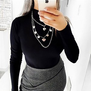 blusa segunda pele viscolycra