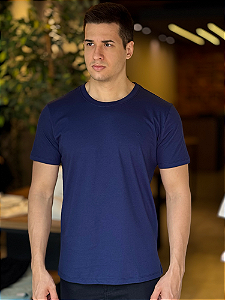 Camiseta Básica Forum - Azul Marinho