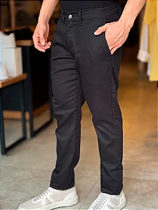 Calça Alfaiataria Ogochi Slim Preta