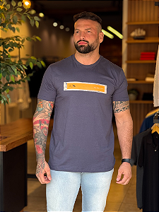 Camiseta Acostamento The Wolf Brand Azul Navy