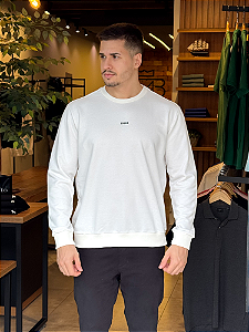 Blusão Moletom Forum New Comfort Off White