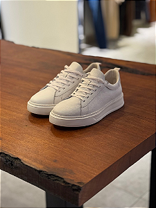 Sneaker Nerm em Couro Branco