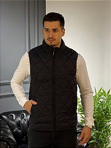 Colete Acostamento Básico Preto
