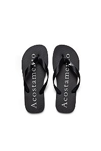 Chinelo Acostamento Masc Flip Flop Preto