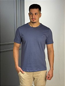 Camiseta Aramis Básica Azul Atlantico
