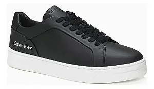 Tênis Calvin klein Em Couro Preto