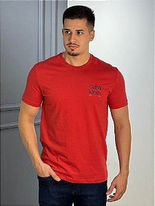Camiseta Calvin Klein Since Vermelha