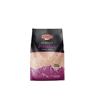 Sal Rosa do Himalaia Moído 450g