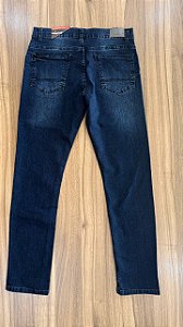 CALÇA JEANS ESCURA MASCULINA TRADICIONAL