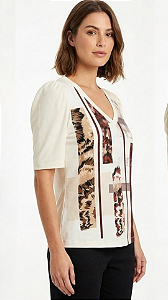 BLUSA MANGA PRINCESA
