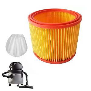 Filtro Sanfonado Electrolux Prosdocimo Hydro Vac A10 + Protetor Filtro