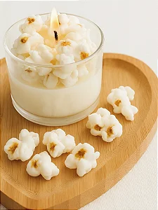 Vela Artesanal Pipoca 🍿
