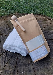 Kit Argila Facial + Toalha de Lavabo