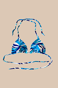 Top Cortininha Blue