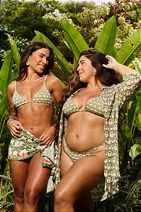 Top Cortininha Côco Beach