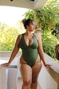 Maiô Decote Verde