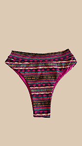 Calcinha Hot Cavada Crochê