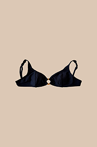 Top Argola Preto