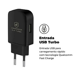 CARREGADOR SLIM TURBO