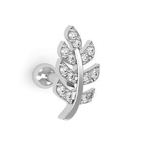 Piercing de Orelha Tragus Prata 925