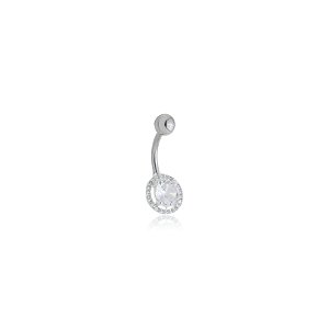Piercing Umbigo Prata 925