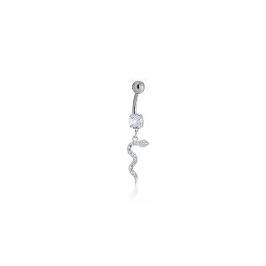 Piercing Umbigo Prata 925