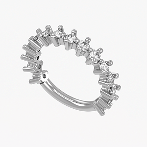 Piercing Conch Argola Prata 925