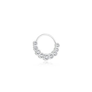 Piercing Argola Helix Nariz Daith Prata 925