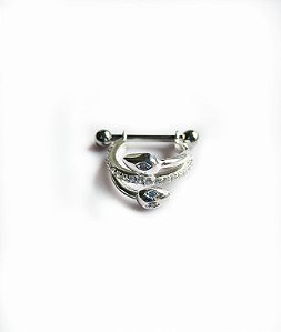 Piercing Conch Prata 925 - Cobra