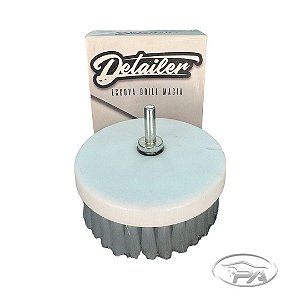 ESCOVA DRILL ROTATIVA PARA LIMPEZA INTERNA CERDAS MACIAS - Detailer