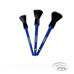 KIT 3 PINCÉIS PARA DETALHAMENTO ULTRA MACIO - Vonixx