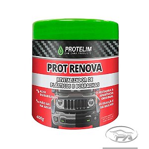 PROT RENOVA 400g - Revitalizador de plásticos e borrachas Protelim