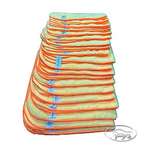 KIT 20 TOALHAS MICROFIBRA 350gsm 40x60 - Cadillac