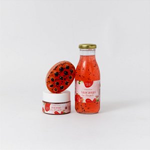 Kit de Morango com Champanhe Completo