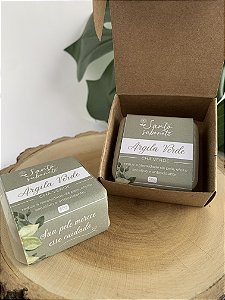 Sabonete Facial de Argila Verde - Peles acneicas