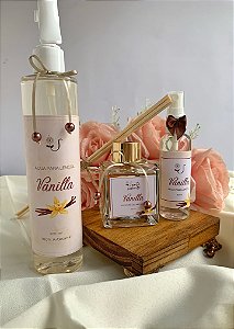 Kit Vanilla - Água para Lençol e Difusor